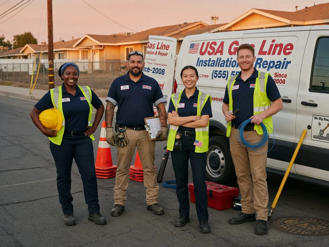 Gas Line Installation company in Arcola, IN